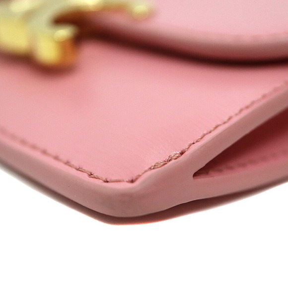 Celine pink leather Wallet - Picture 4 of 8